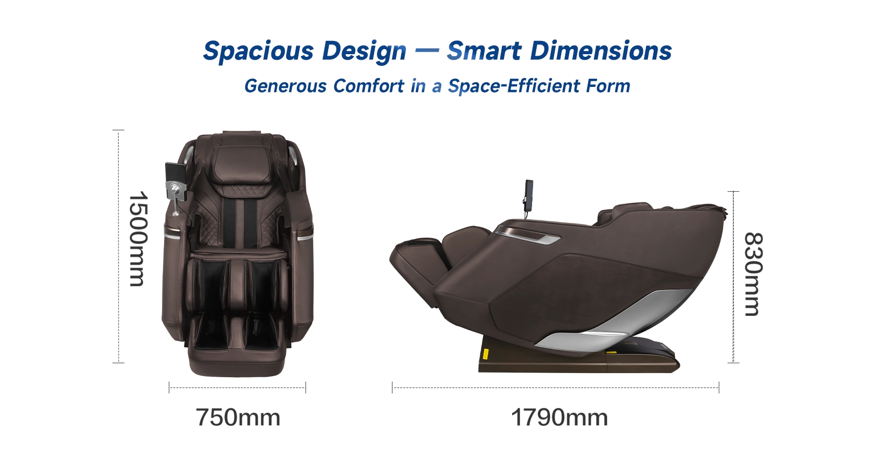 Spacious Design — Smart Dimensions