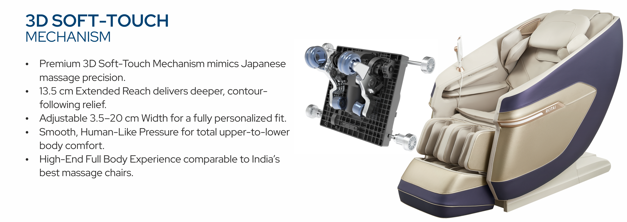3D Soft-Touch Mechanism