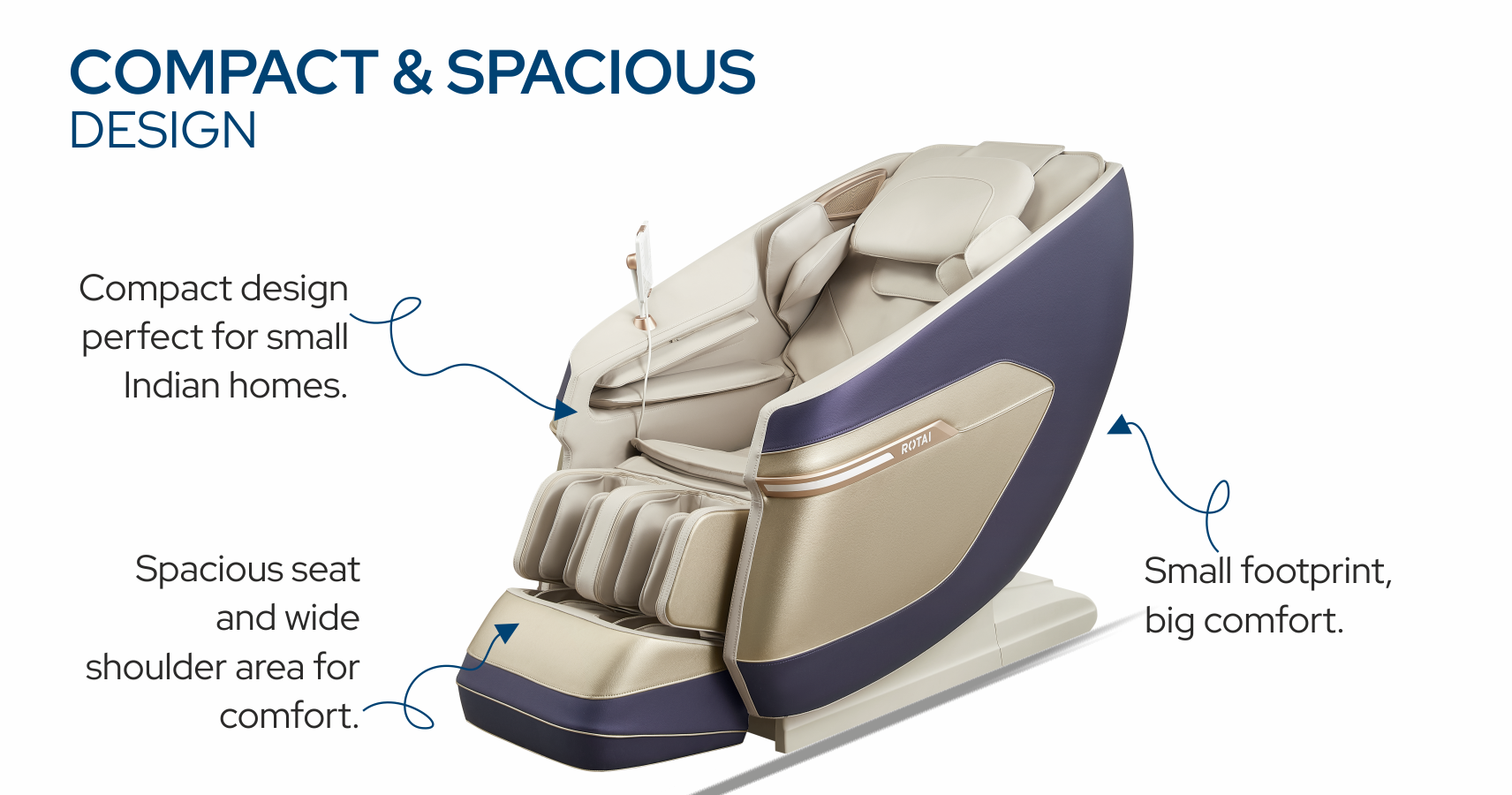 Compact and Spacious Design