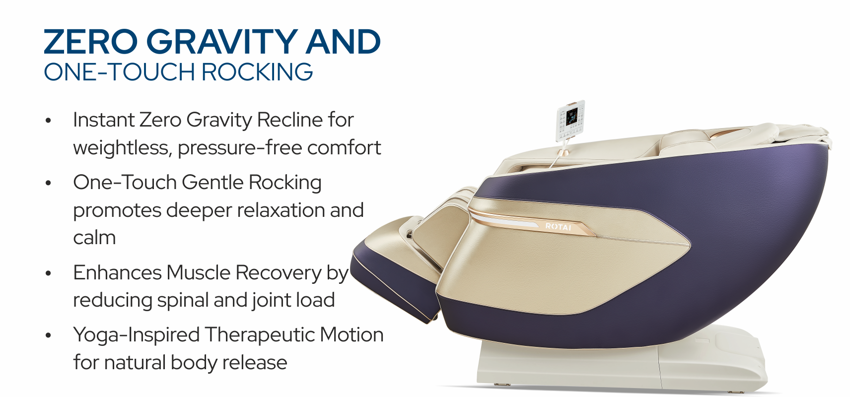 Zero Gravity and One-Touch Rocking