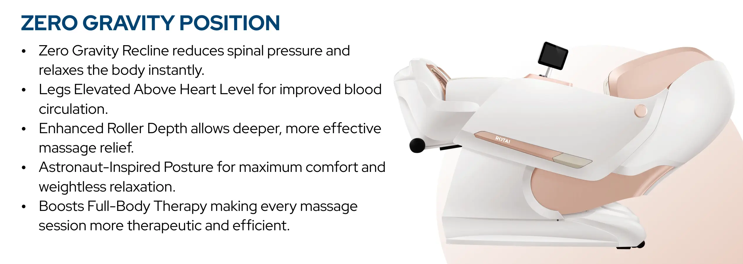 Zero Gravity Position